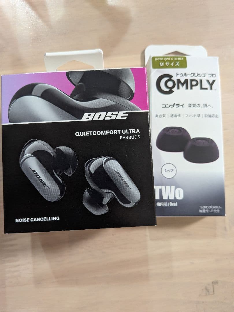 Bose QuietComfort Ultra Earbuds トゥルーグリップ