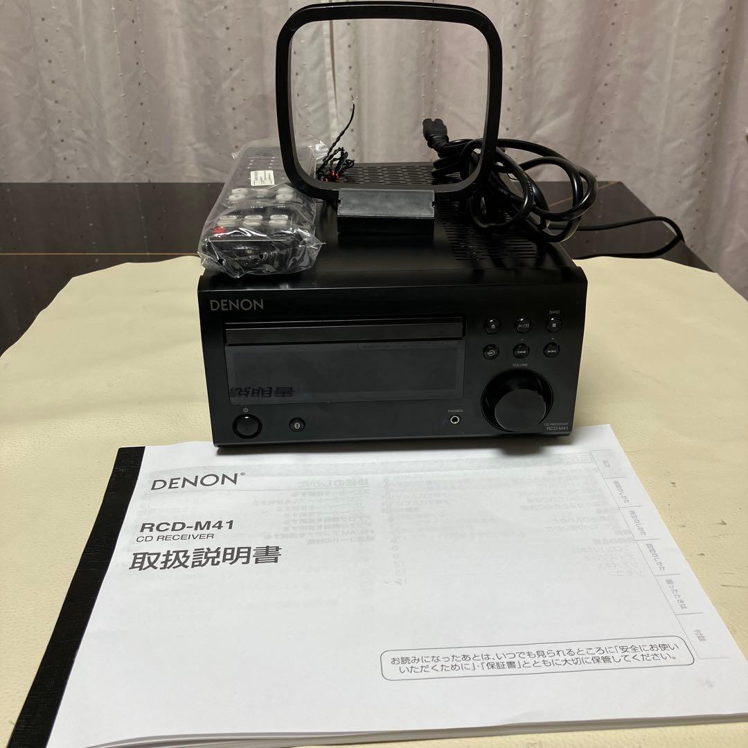 DENON CDレシーバー RCD-M41 動作品