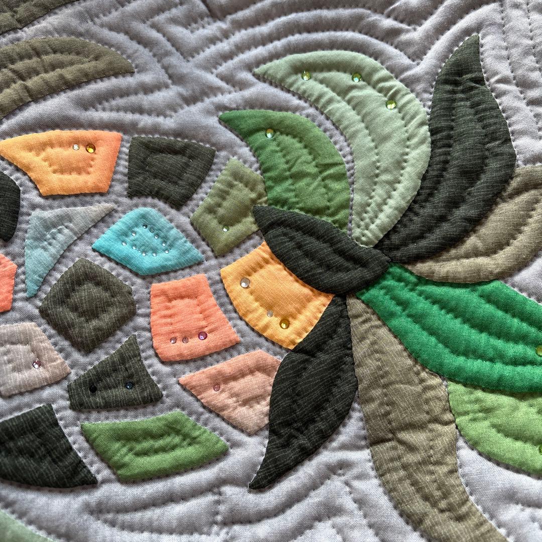 ハワイアンキルトトートバッグ