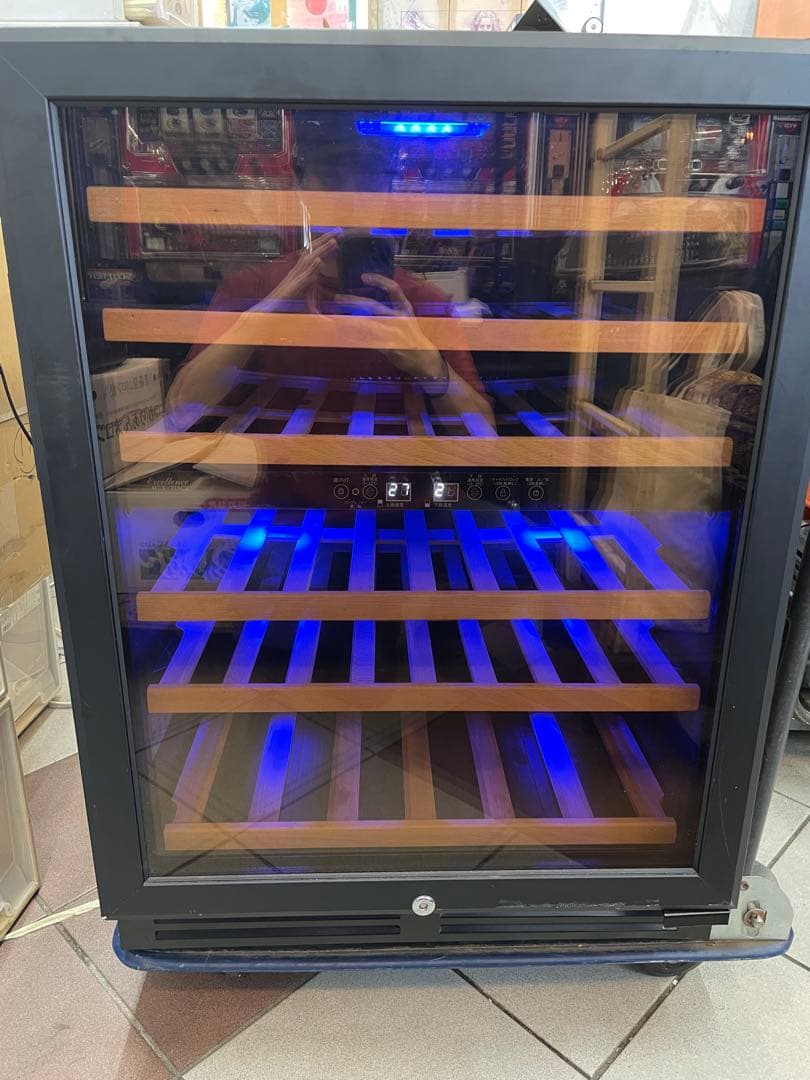 値下中定価14.4万 三ツ星貿易 ワインセラー MLY-215CE 2016年製