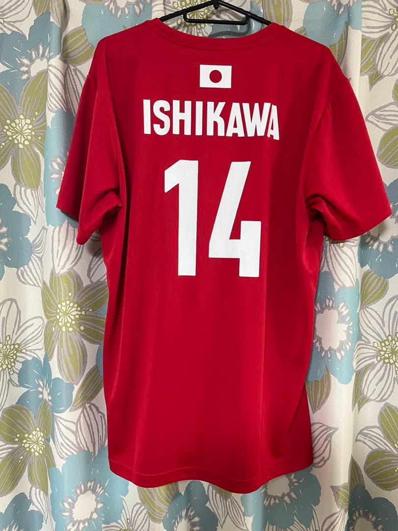 男子バレー 日本代表 石川祐希 応援Tシャツ 2XL ユニフォーム 2024