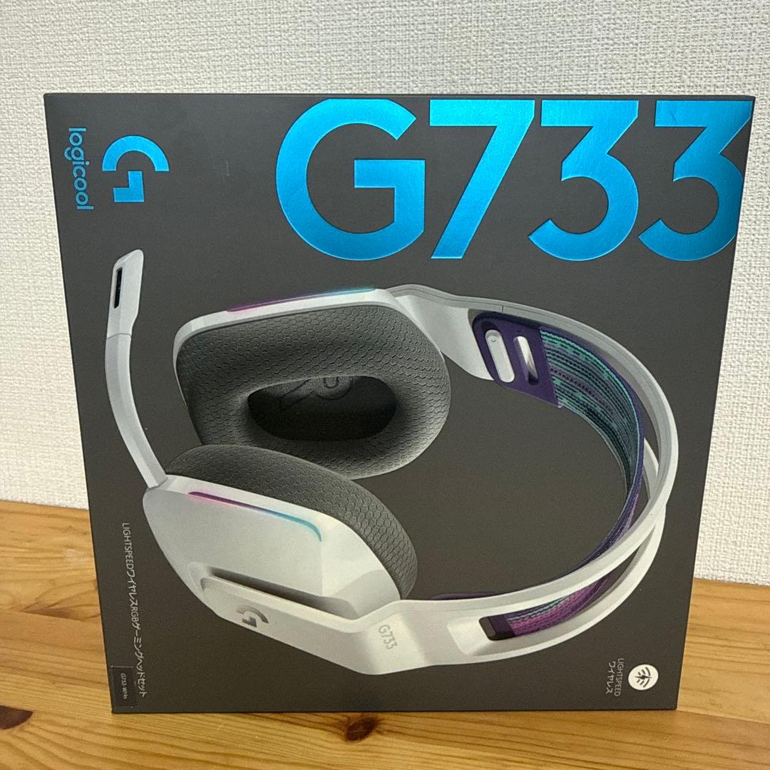 Logicool G ワイヤレス ゲーミングヘッドセットG733-WHn