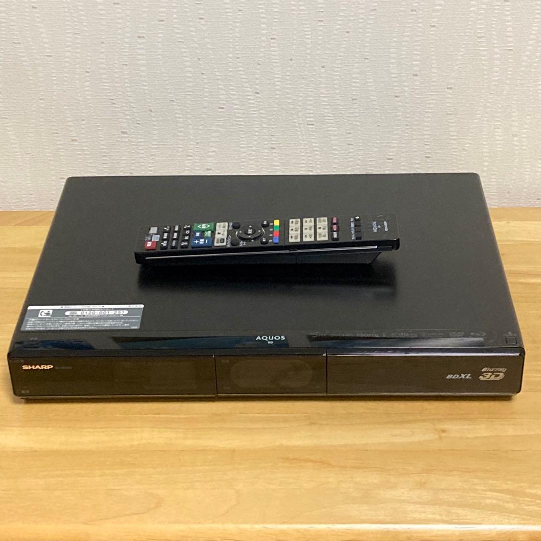 【美品】SHARP AQUOS ブルーレイレコーダー BD-HDS63