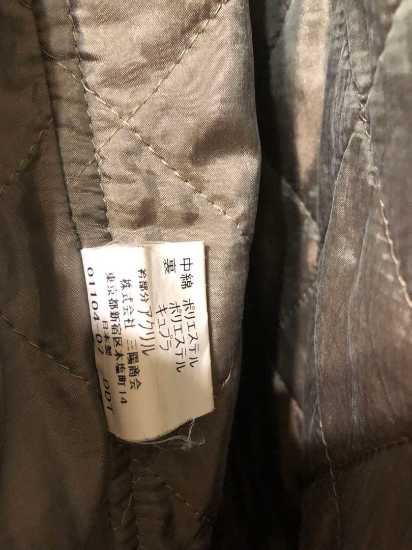 バーバリーブラックレーベル　モッズコート