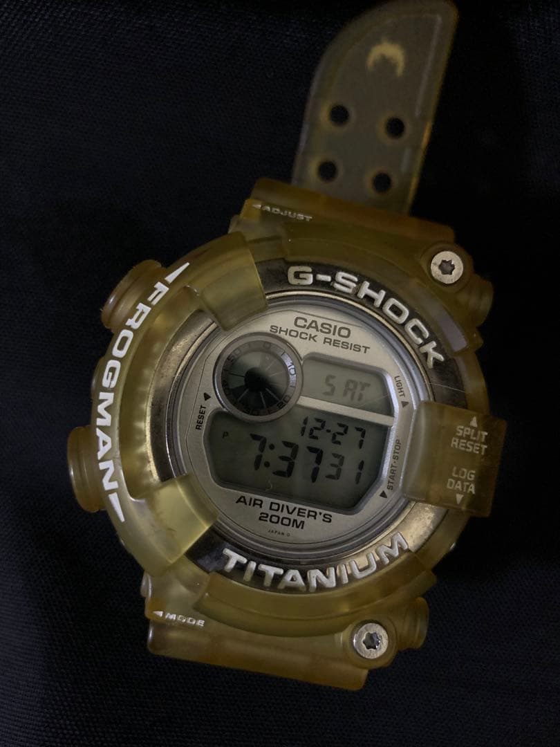 CASIO フロッグマンDW-8201WCトリプルマンタW.C.C.S