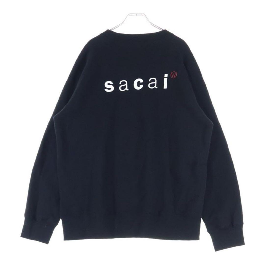 25ss WTAPS x SACAI クルーネック　トレーナー　XL