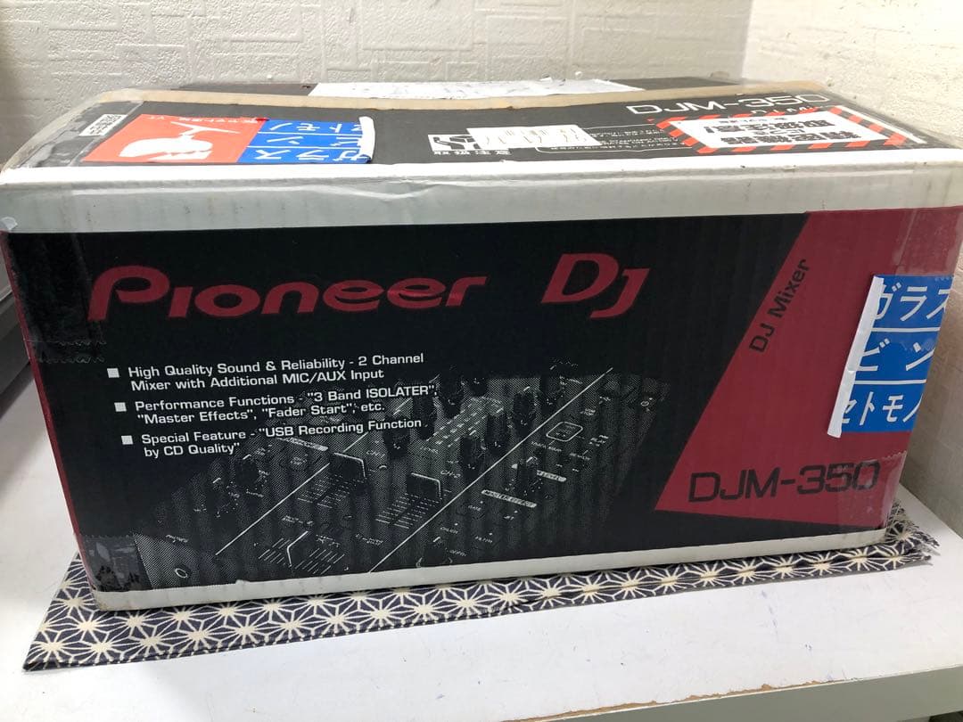 pioneer dj パイオニア　DJM-350 メンテナンス