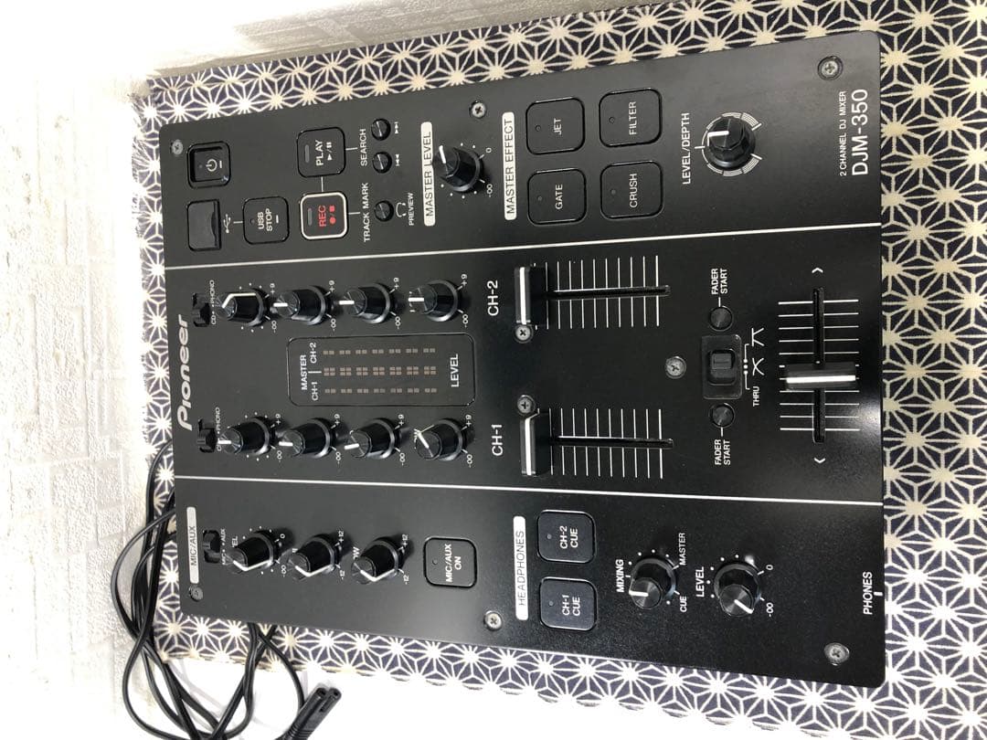 pioneer dj パイオニア　DJM-350 メンテナンス