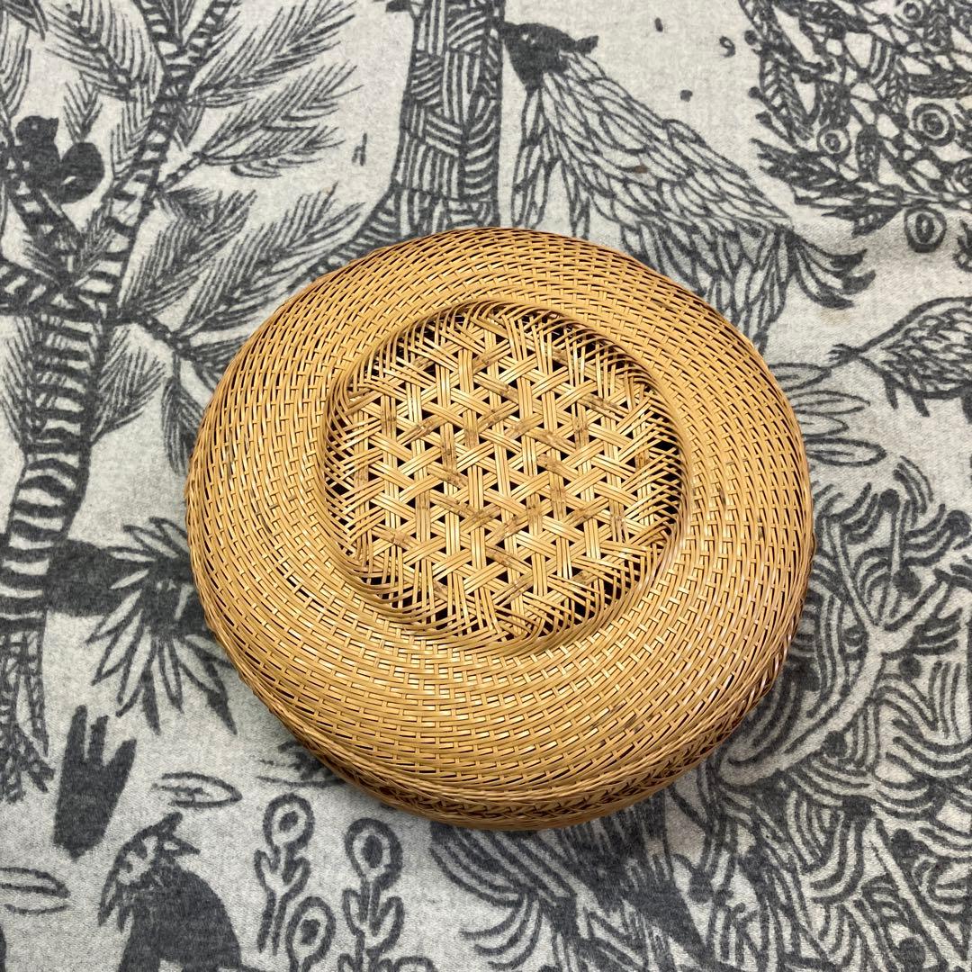 竹細工 ３段籠 職人技