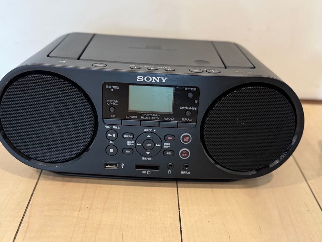 SONY パーソナルオーディオシステム ZS-RS81BT 21年製