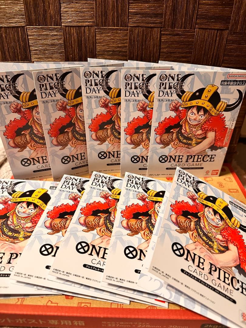 ONE PIECE DAY 2025プレミアムカードコレクション 10枚 カバー