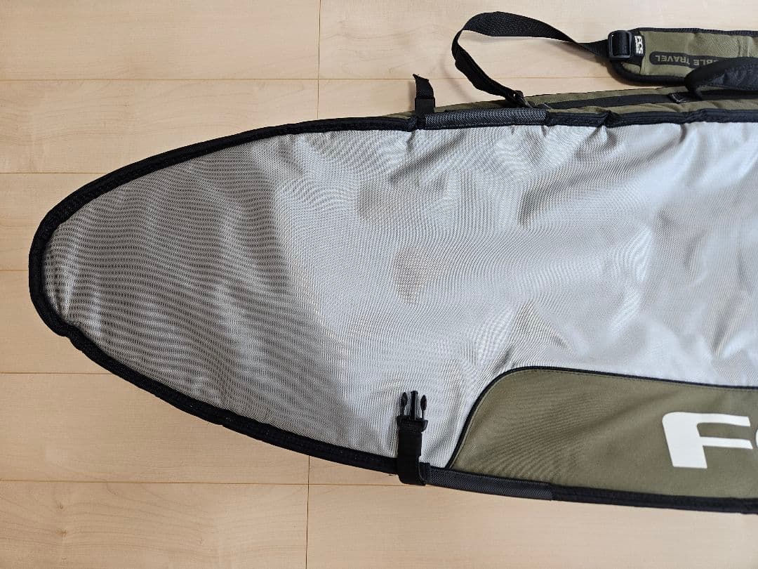 FCS　ショートボード トラベルハードケース 6'7\"　2枚用　カーキ