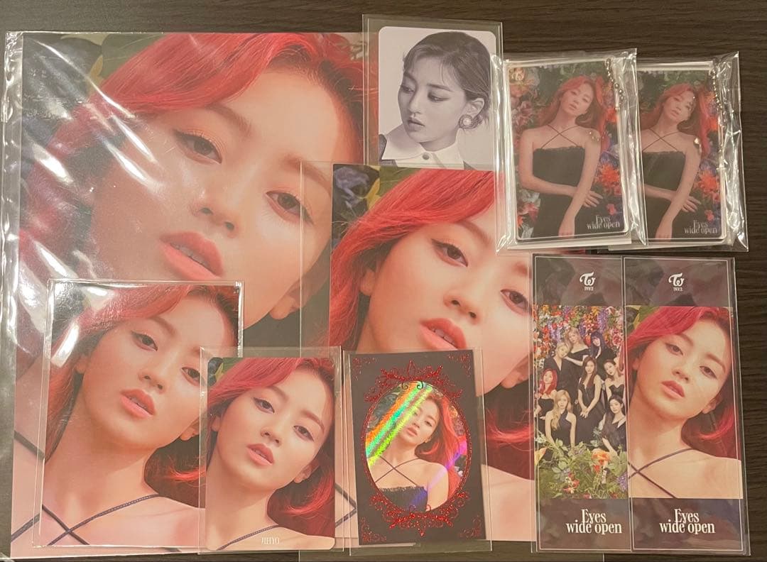 twice ジヒョ eyes wide open 店舗特典 コンプリート