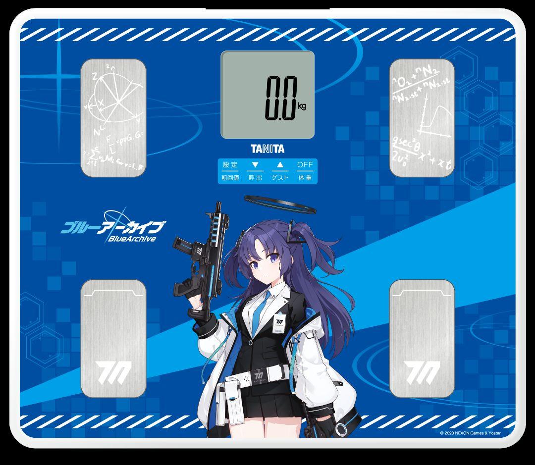 め*ー様 ブルーアーカイブ タニタ 体重計 ユウカ