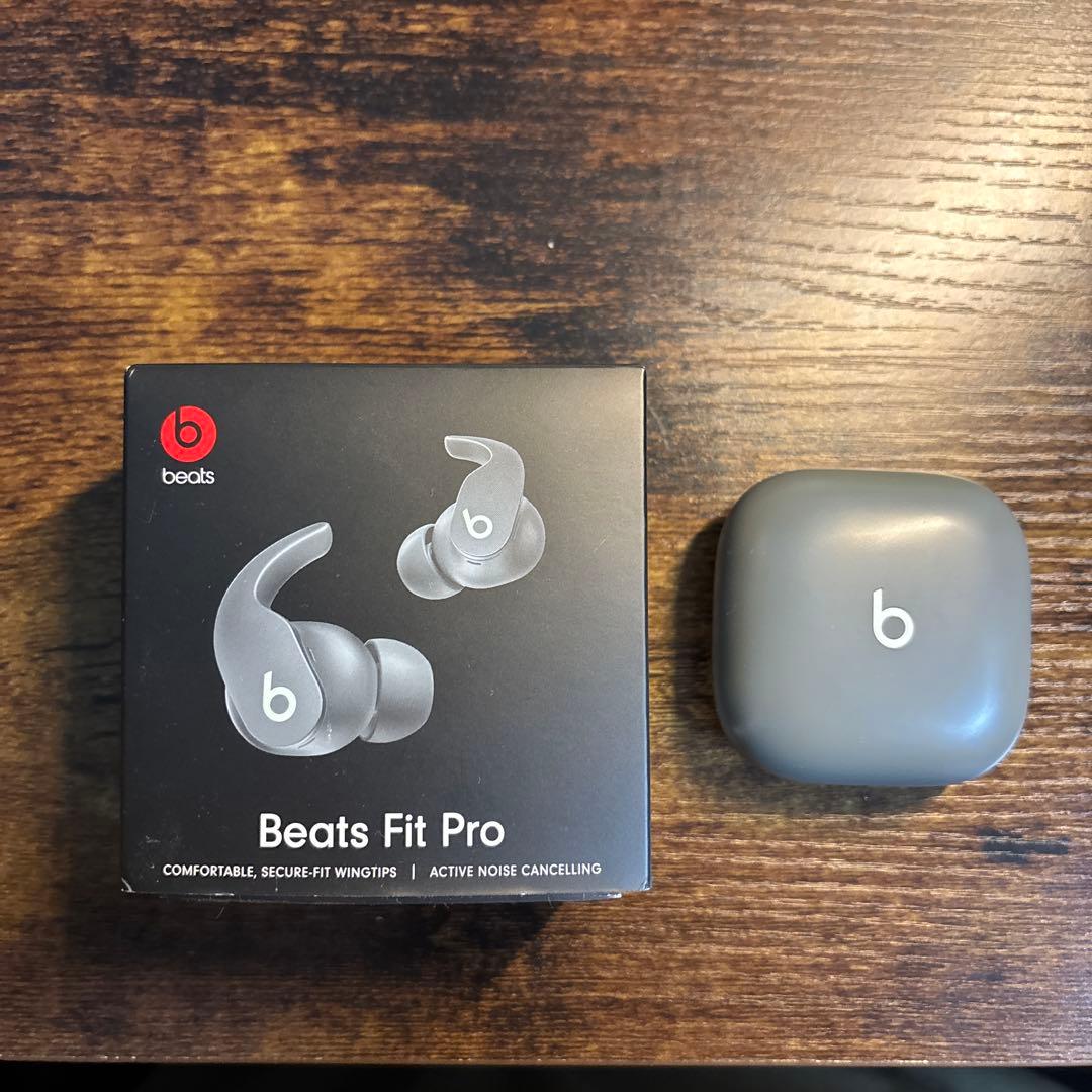 Beats Fits Pro ワイヤレスイヤホン セージグレー