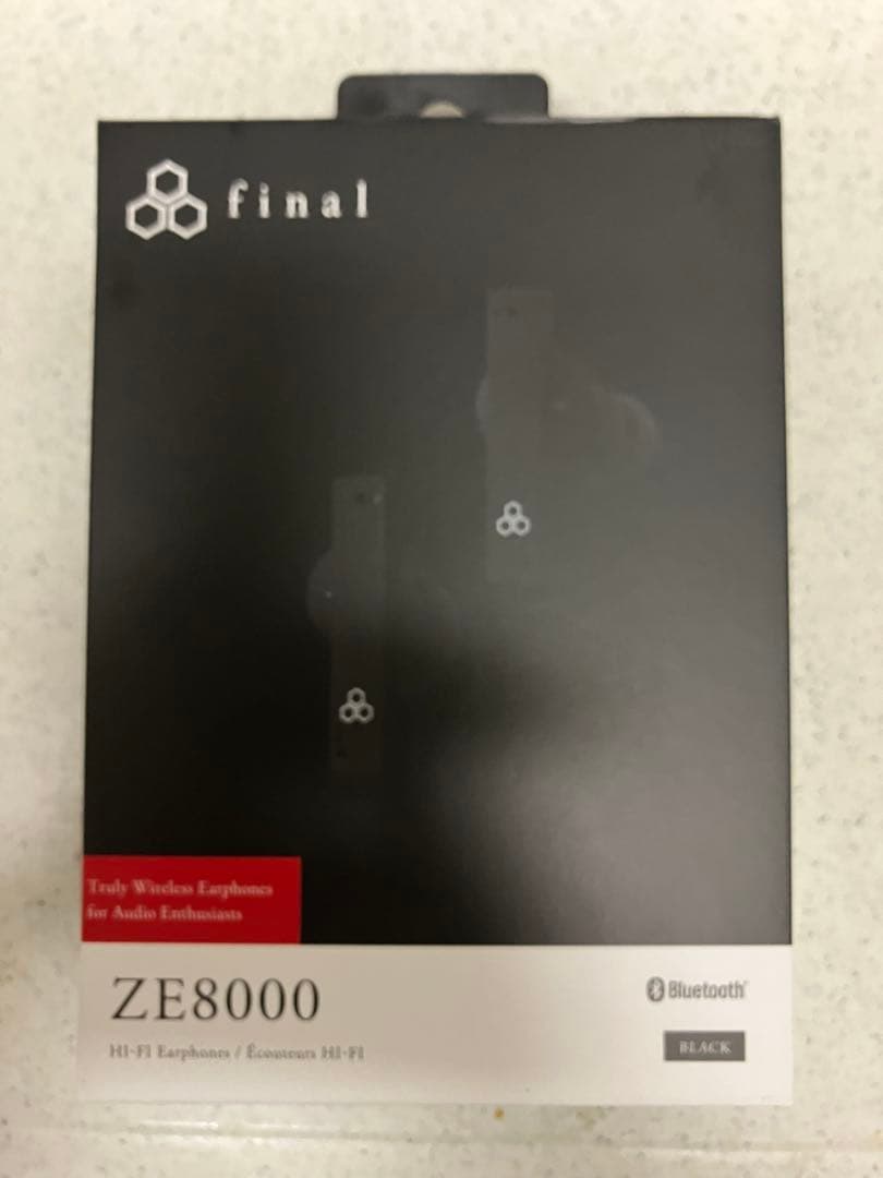 final ZE8000 ブラック 完全ワイヤレスイヤフォン
