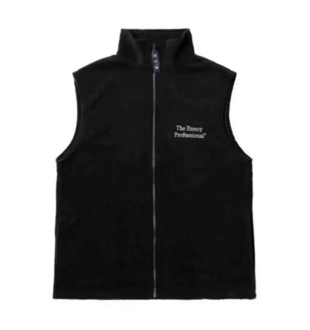 ENNOY PROFESSIONAL FLEECE VEST 黒　Lサイズ