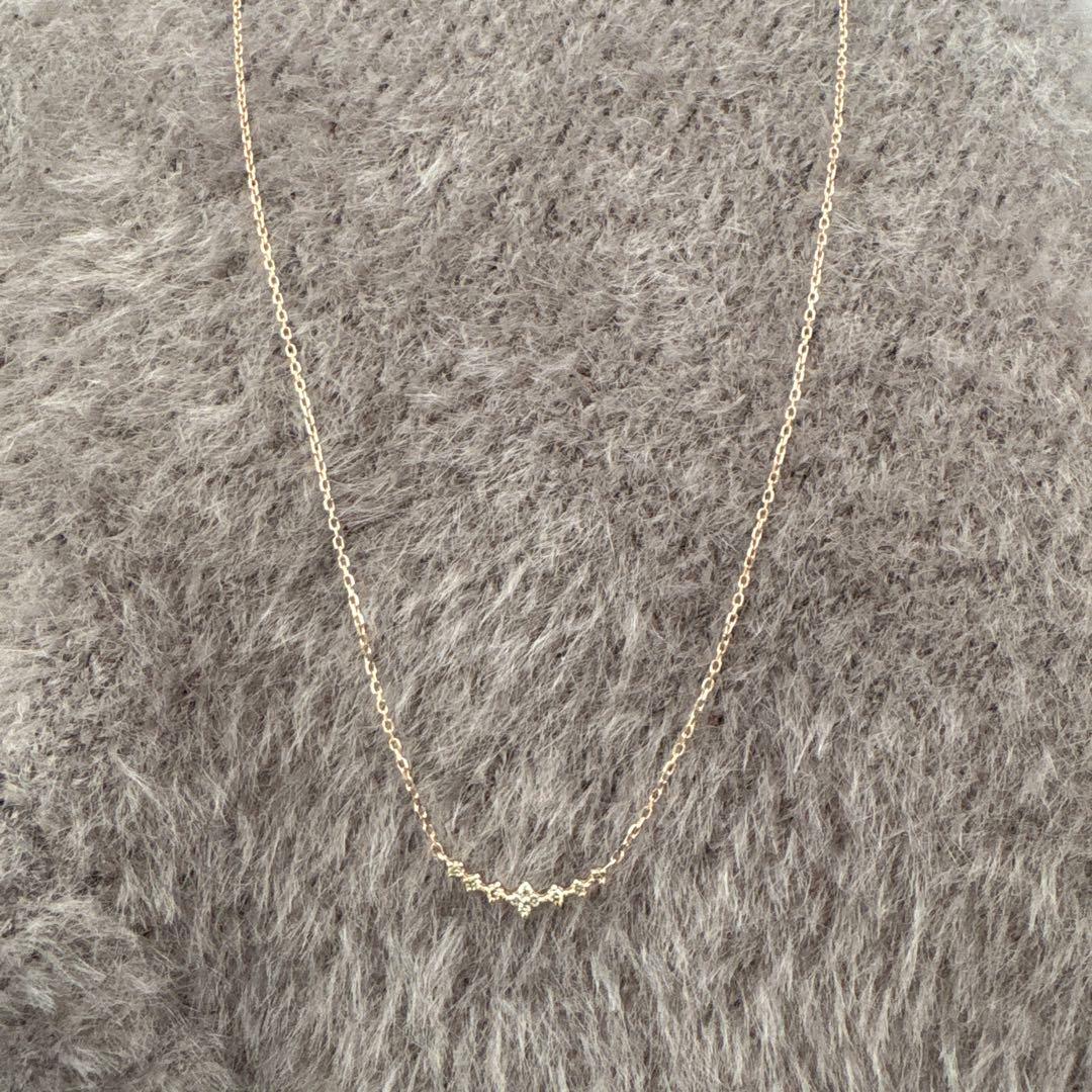 K10 ネックレス　ピンクゴールド