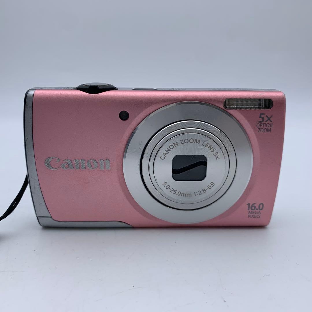 Canon PowerShot A2600 コンパクトデジタルカメラ ピンク