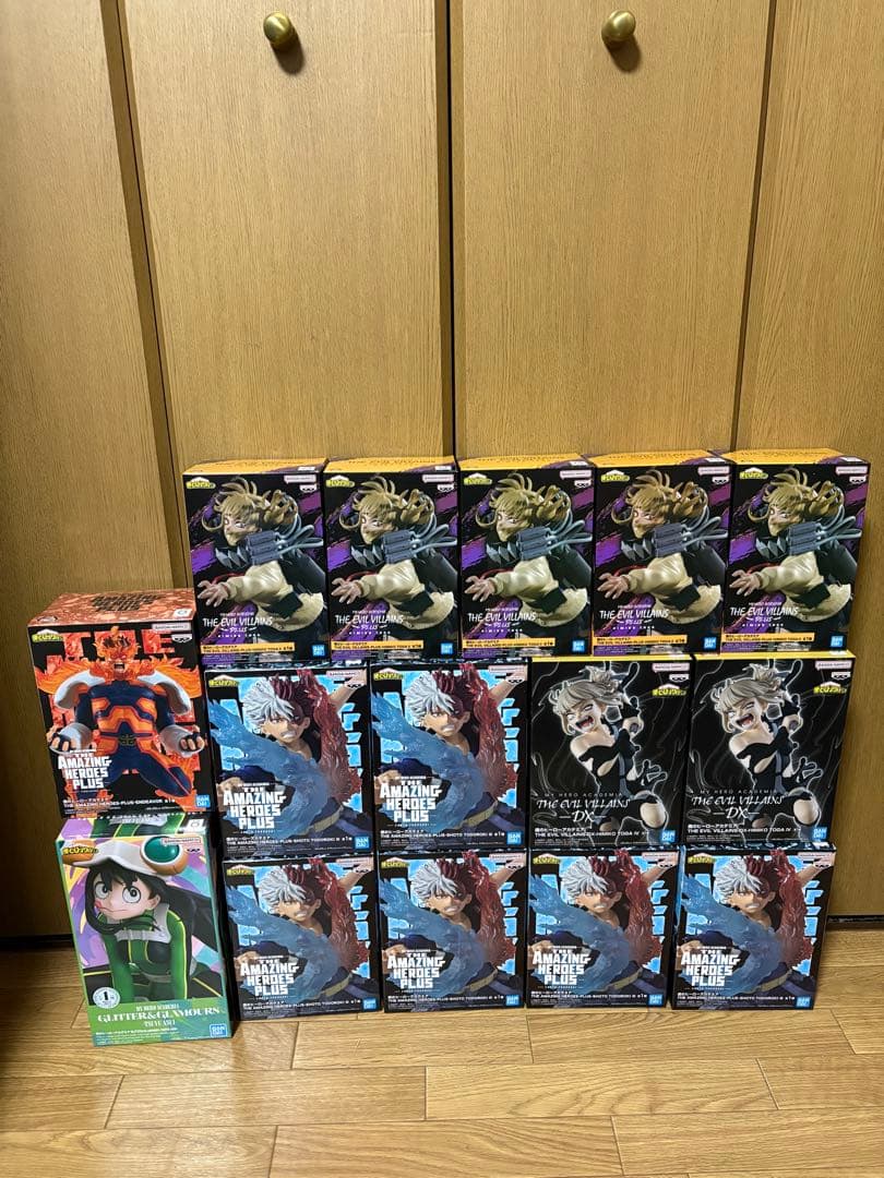 ニシ僕のヒーローアカデミアフィギュア　15体セット　まとめ売り