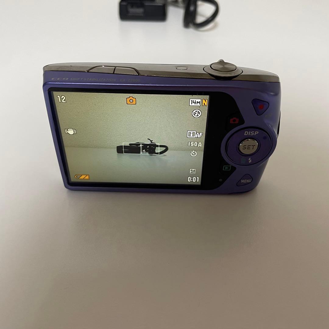 【RAKUDO】CASIO EXILIM EX-Z2000 バイオレット