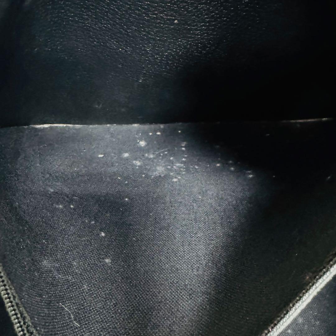 ✨CELINE✨マカダム✨レザー×PVC✨ブラック✨トートバッグ✨ハンドバッグ✨