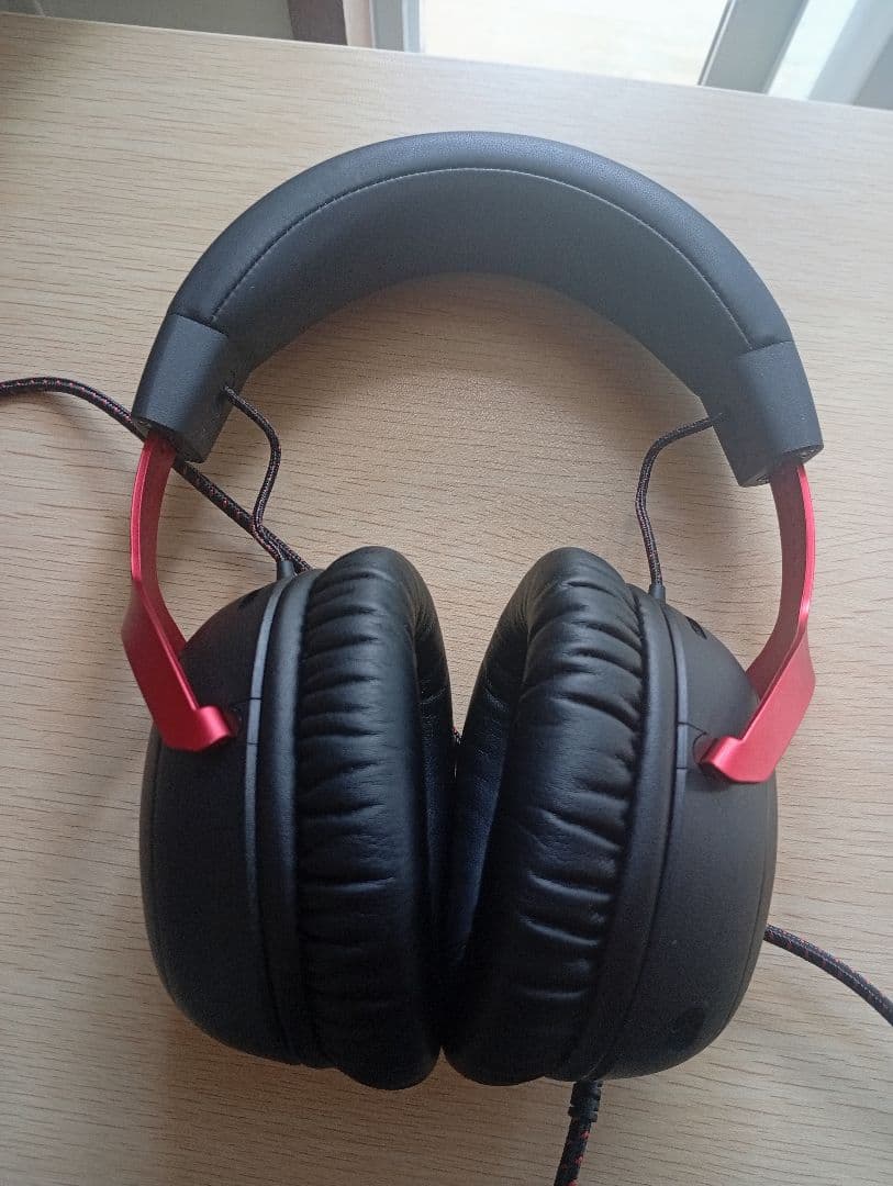 HyperX Cloud III 有線 レッド ヘッドホン