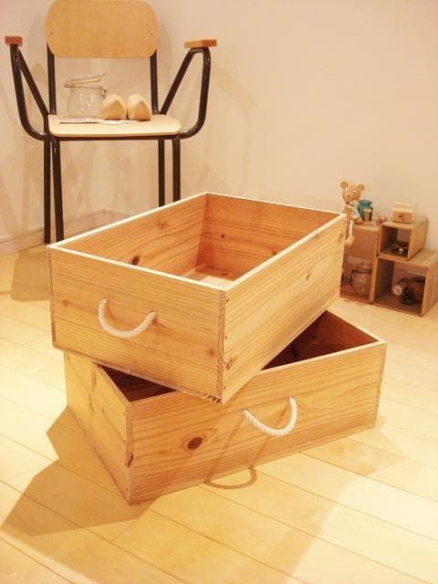 ravenxarmy★送料込み★ロープ付き木箱×3個