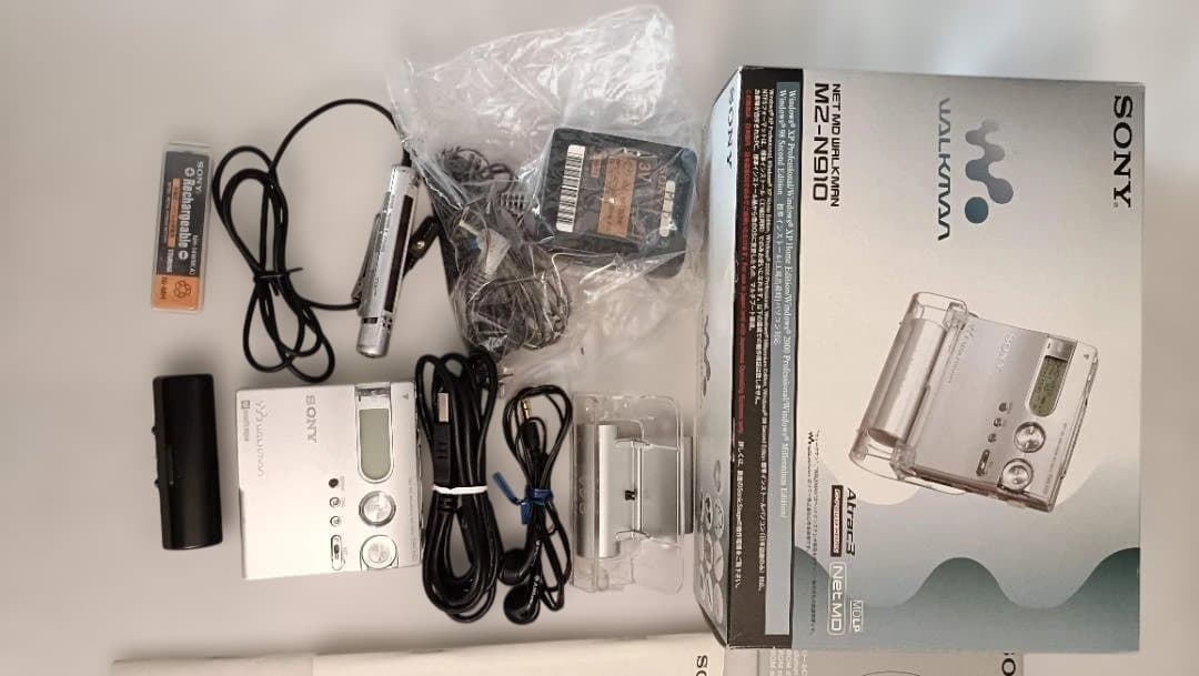SONY ポータブルMDプレーヤー MZ-N910