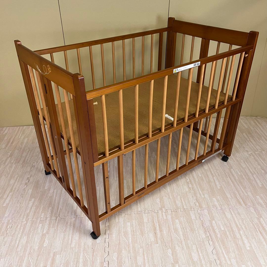 除菌清掃済　日本製　スリーピー　折畳　ワンタッチハイベッド　チェルシー　ブラウン