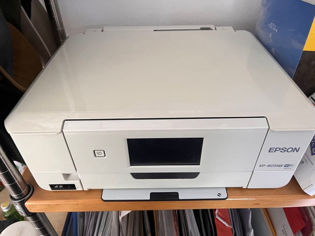 【EPSON】EP-807AW インクジェットプリンター　美品　おまけ付き