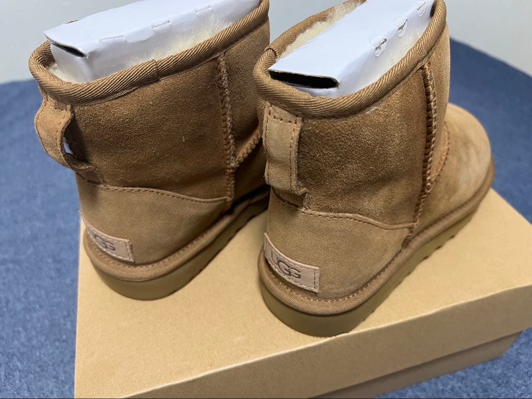 UGG ムートンブーツ ベージュ　クラシックミニⅡ 37 新作