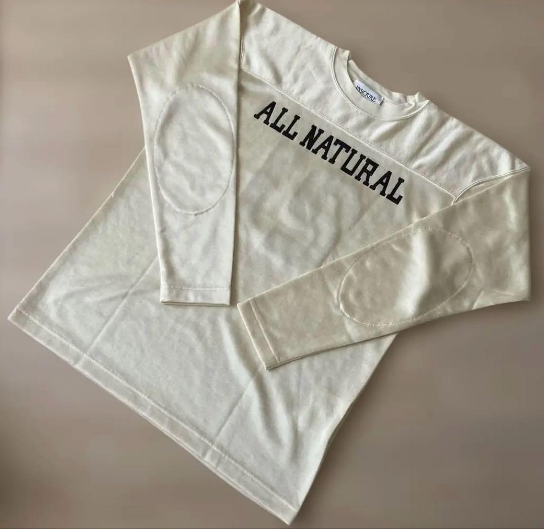 INSCRIRE アンスクリア ナンバリング フットボール L\S TEE