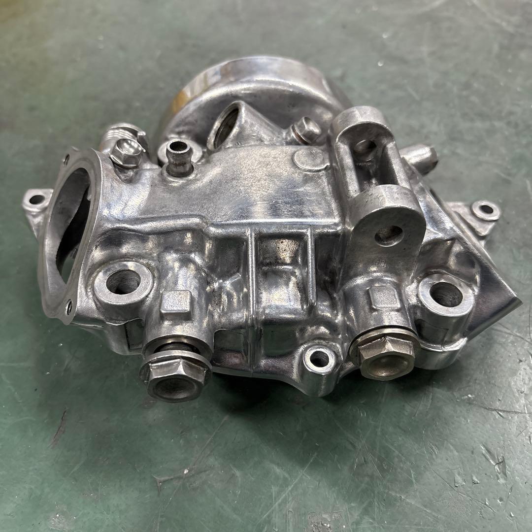 ひ*で様 sr400 2型　シリンダーヘッド　完全鏡面仕上げ