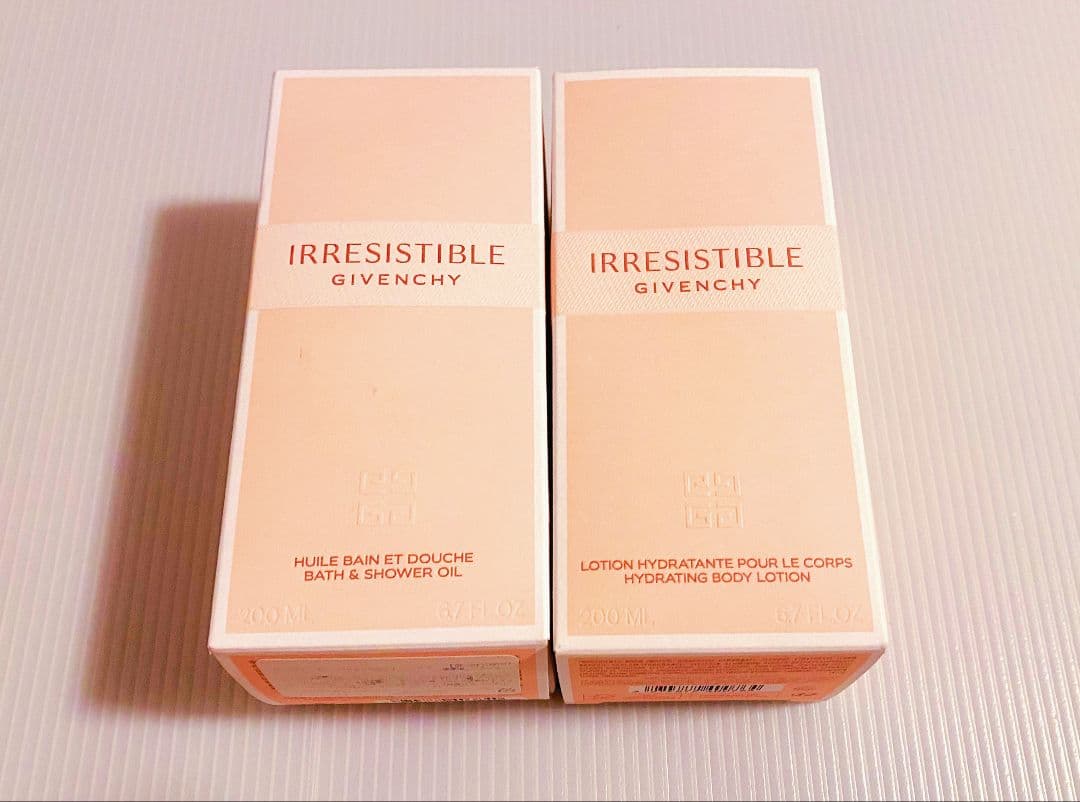 【新品未開封】2個セット GIVENCHY ボディミルク＆シャワーオイル