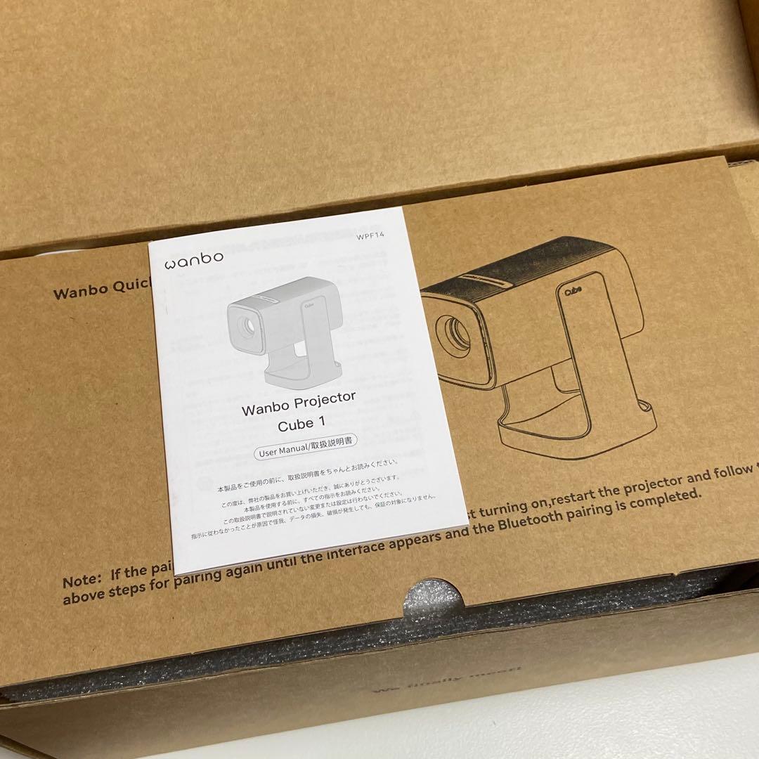 【新品未使用】 Cube 1 Android TV 11搭載 小型プロジェクター