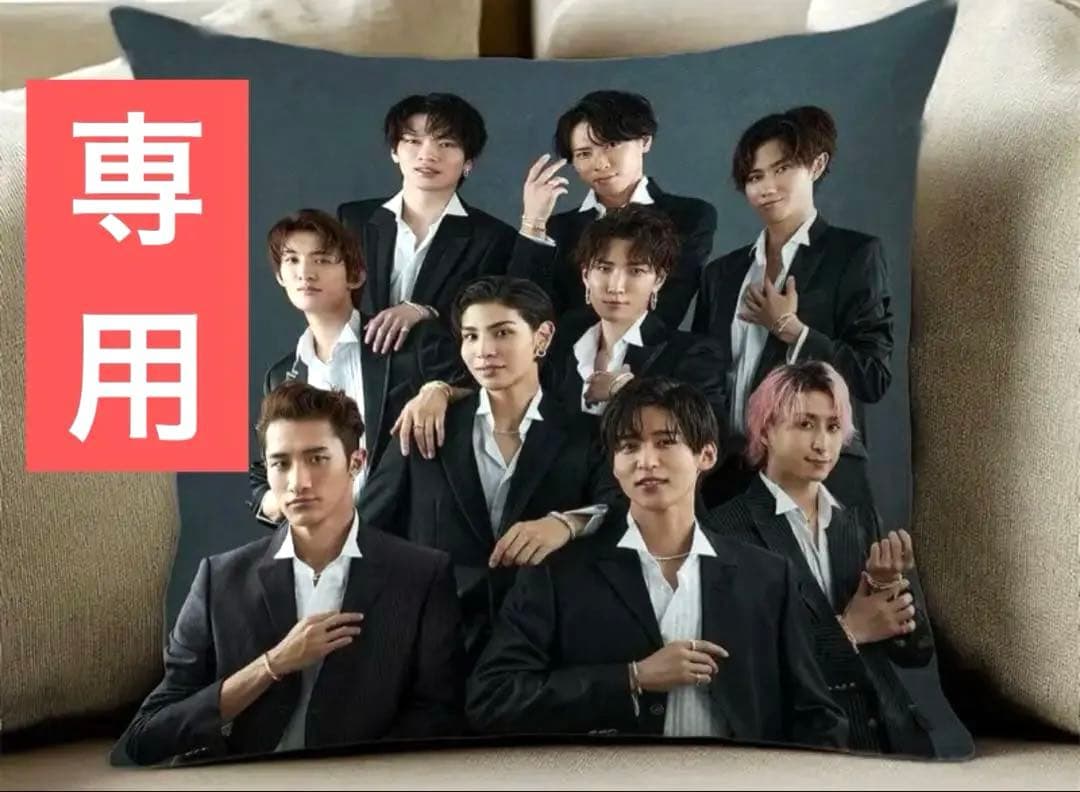 （ひろこ） Manクッションカバー