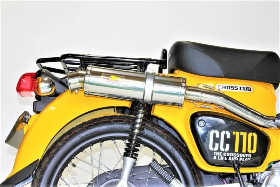 リピーター様Realize ホンダ クロスカブ110 　アップタイプマフラー