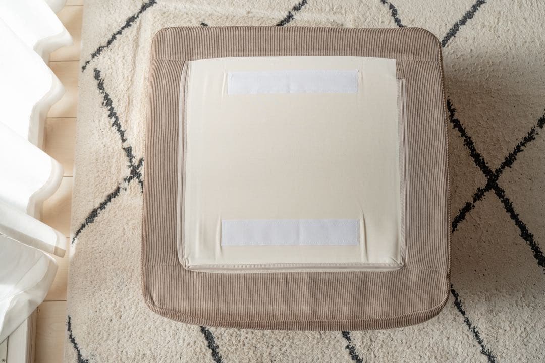 【コリキ】MOMO NATURAL/クラウドローソファ オットマン