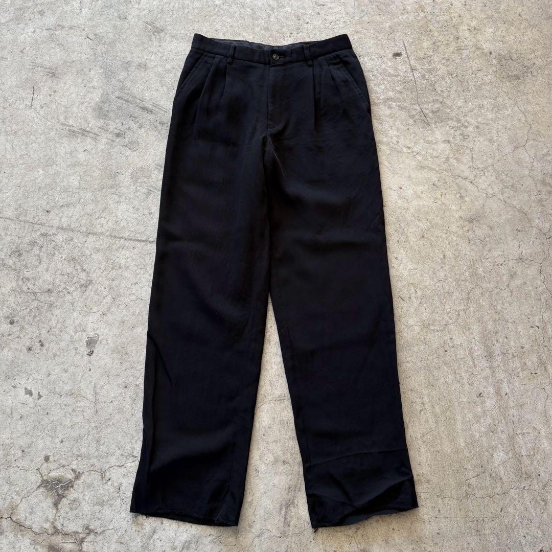 2001AW ISSEY MIYAKE MEN ワイドスラックス SULLEN