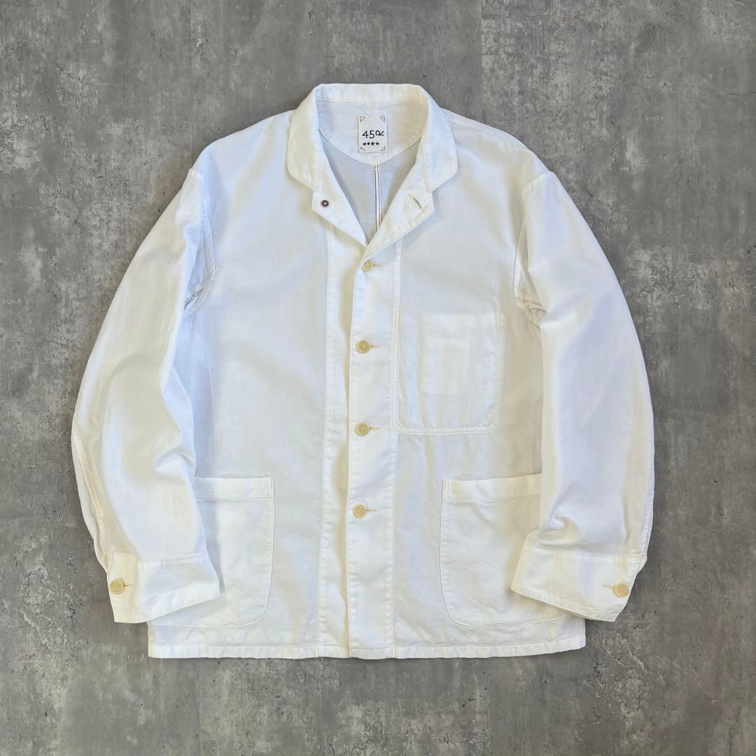 美品　45R　フォーティファイブアール　803　ワッシャー　シャツジャケット　4