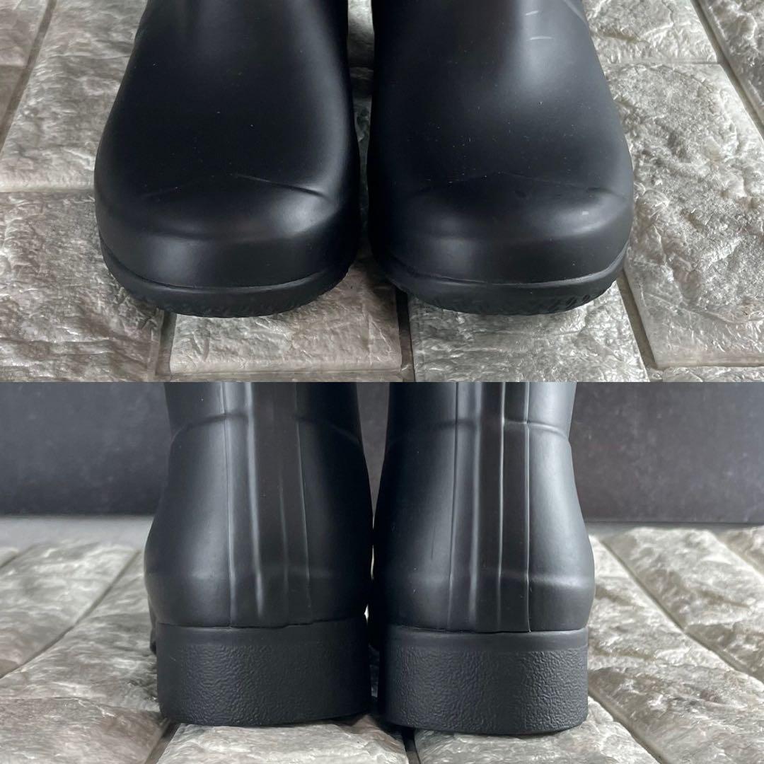 新品/EU37 HUNTER ハンター レインブーツ オリジナルツアー 長靴 黒