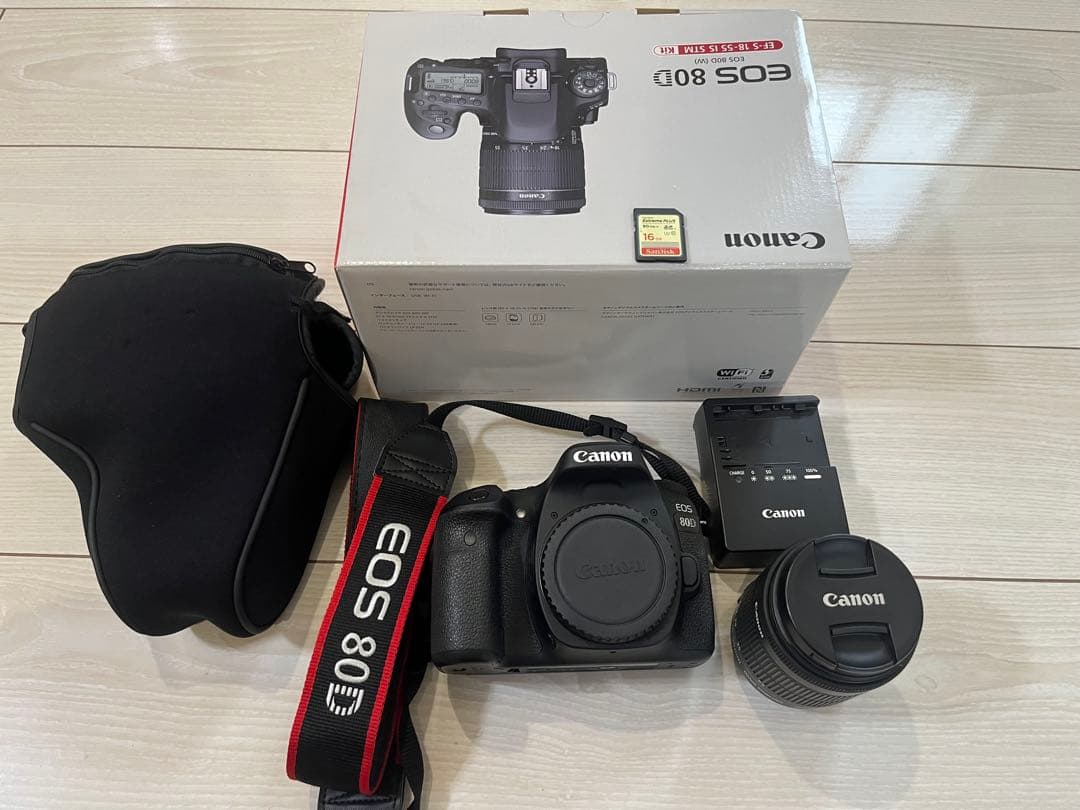 Canon EOS 80D デジタル一眼レフカメラ レンズキット