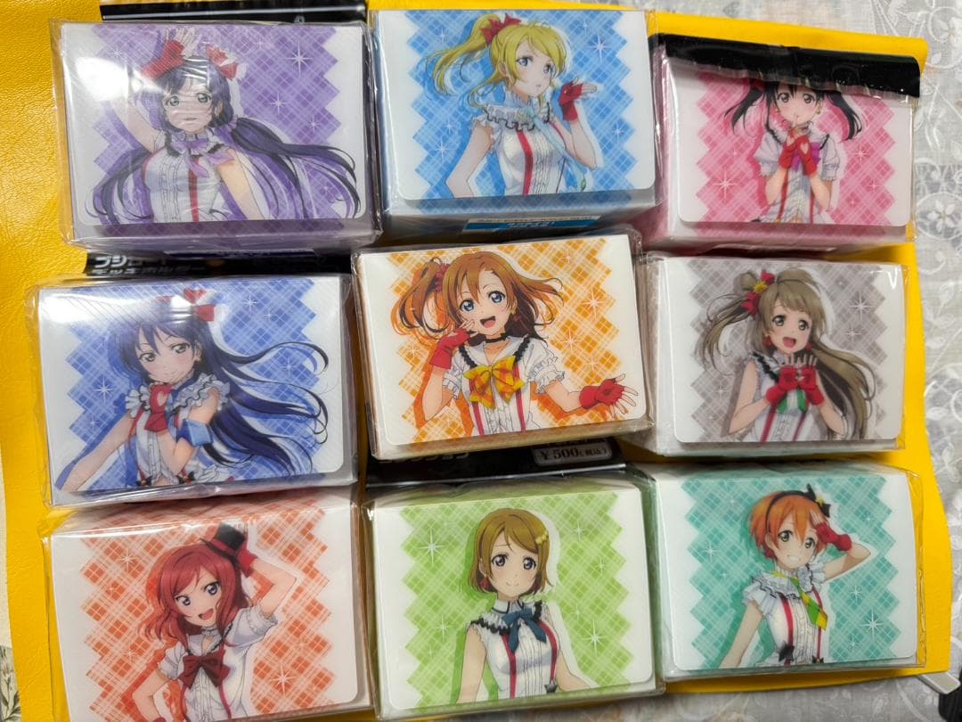 超希少 ラブライブ μ's デッキケース 新品 未開封 9個セット