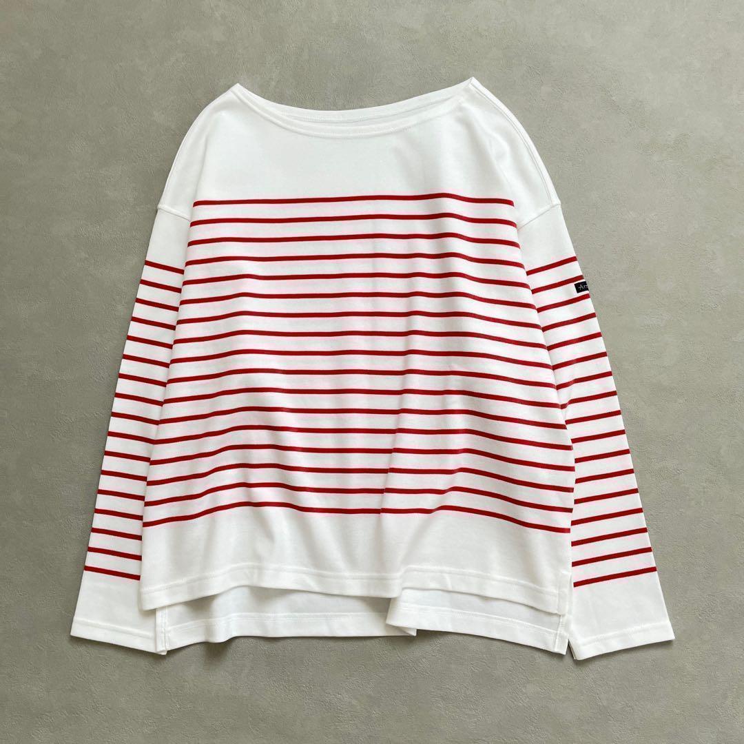 2025美品◎ 23区　Armor-lux スムースパネルボーダーカットソー