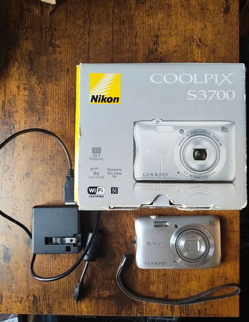 NIKON COOLPIX S3700 バッテリー チャージャー 元箱付き