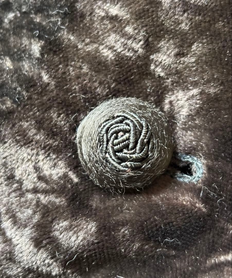 極美品 Fairmoor ミンクファー付き フレアコート　焦茶