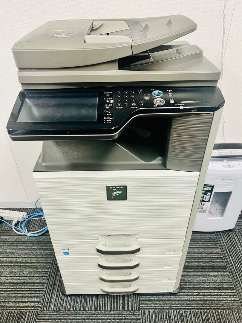 シャープ 業務用プリンター タッチパネル式　複合機　高田馬場駅　受取