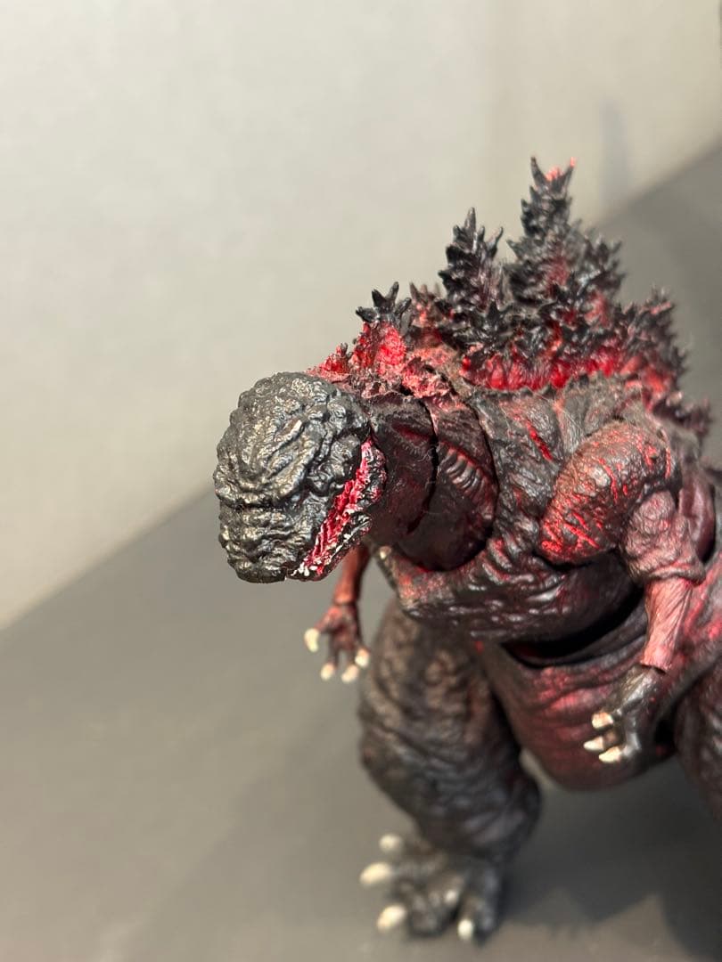 s.h.モンスターアーツ シン・ゴジラ 第4形態 フィギュア 現状品