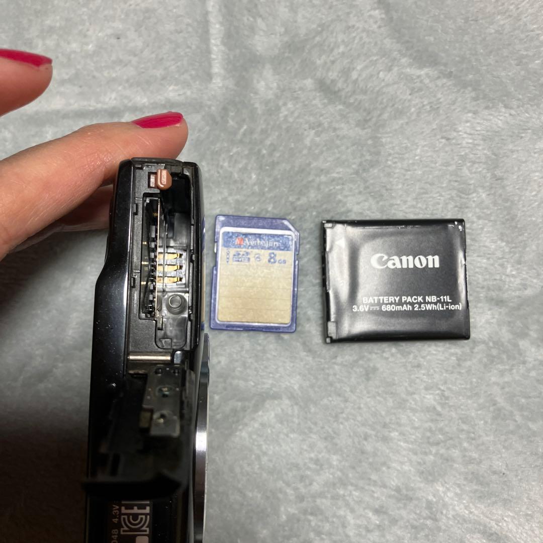 中古　Canon IXY120 コンパクトデジタルカメラ キヤノン ブラック